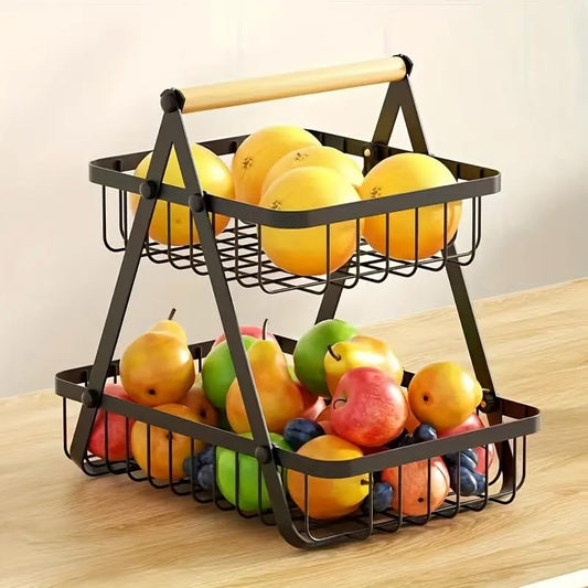 Double layer basket