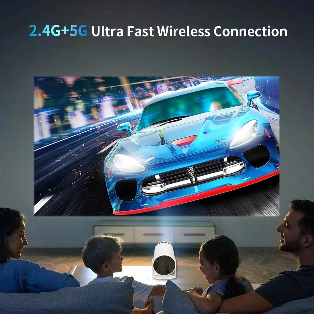 ANDROID 5G WIFI HOME PROJECTOR 4k