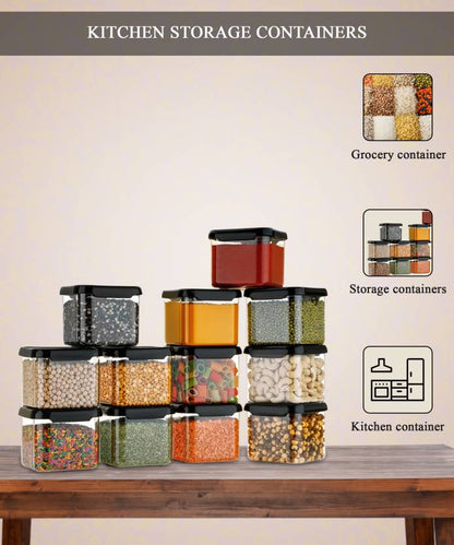 PREMIUM  KITCHEN STORAGE CONTAINERS    12 (pcs)500ML